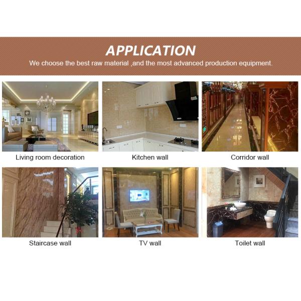 Interior PVC Wall And Ceiling Panel Waterproof UV Board PVC Sheet