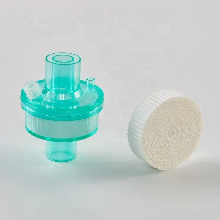 Papel de filtro HME con absorción de agua del 220% Pulpa de algodón 100% para aplicaciones de papel húmedo médico