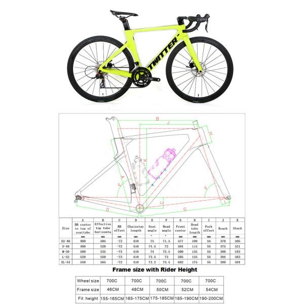Высокие этикеты лазера велосипеда 700C дороги волокна углерода модуля T900 полные УЛЬТРАФИОЛЕТОВЫЕ