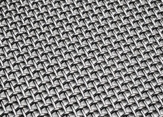 3 Mesh Single Intermediate Crimped Mesh For Vibrating Architecture Decorative