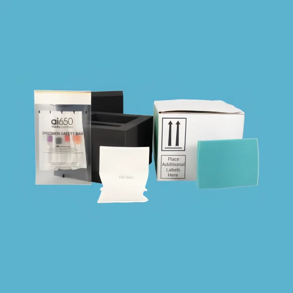 AI 650 95kpa Custom Zip Lock Медицинский транспорт Биоопасный образцовный пакет