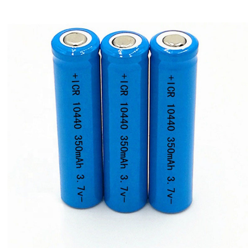 клетка иона лития перезаряжаемые батареи ICR 10440 3.7v 350mah AAA