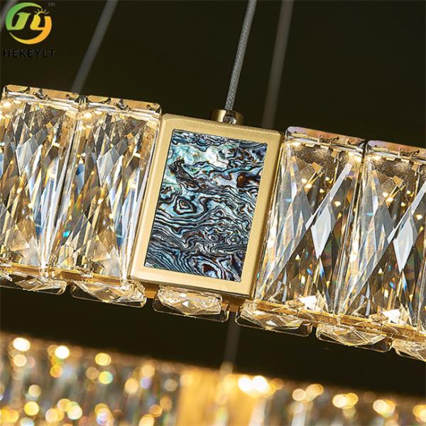 Круговая смертная казнь через повешение приведенная освещая привесное золото K9 Кристл