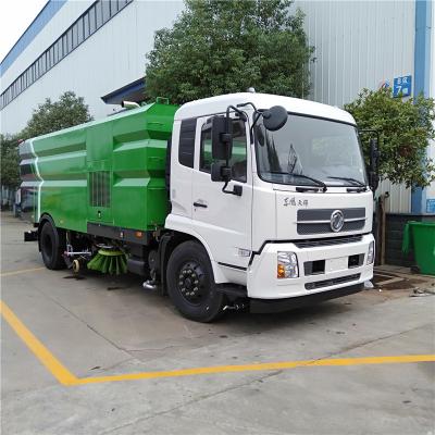 Camion de balayage commercial à moteur diesel pour l'amélioration de l'air urbain