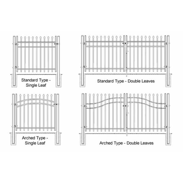 Steel Fence Gates - Block Intruders' Access to Your Premises