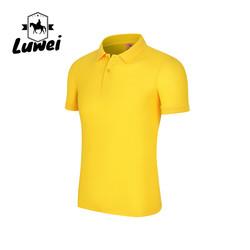 Casual Homem Cotton Polo T-shirts Desporto Grande bordado Tricoteado