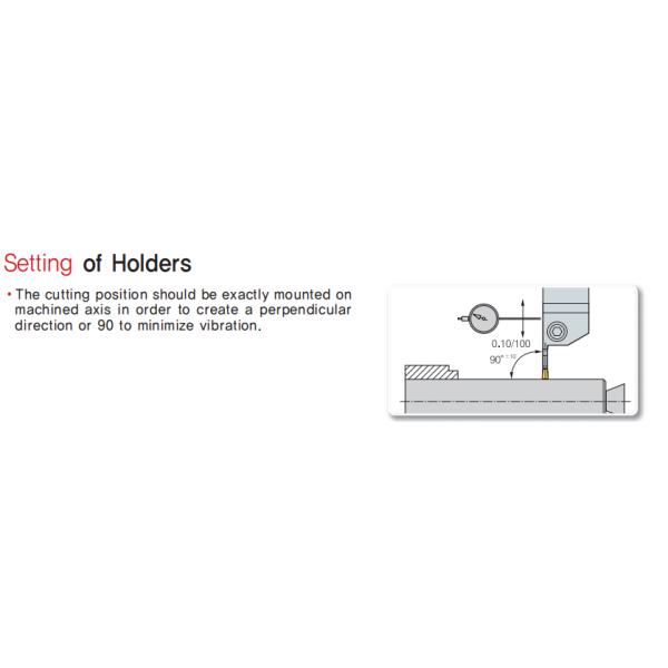 PVD Tungsten Carbide Grooving Inserts For Stainless Steel