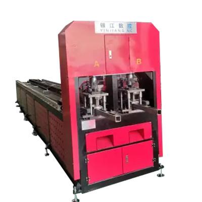 Máquina de perfurar metais automática de tubos retangulares e tubos quadrados