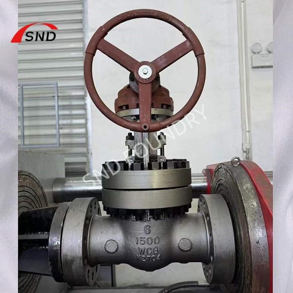 API600 150LB - 1500LB Industrial Water WCB Carbon Steel Flange Manual Valves
