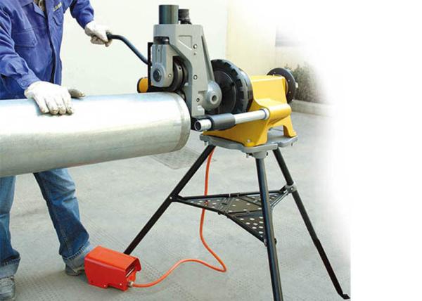 1500W Universal Hydraulic Pipe Grooving Machine , Pipe Roll Groover