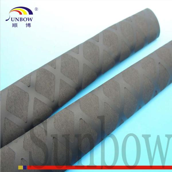 Skid proof printable custom heat shrink tubing , Nonslip polyolefin tube