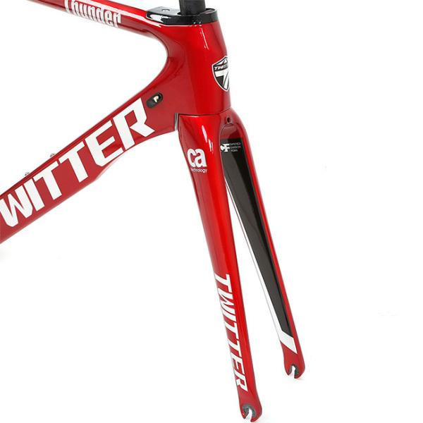 Рамка велосипеда дороги углерода колеса 700x25C, тормоз Frameset THUNDER-C 46cm оправы углерода