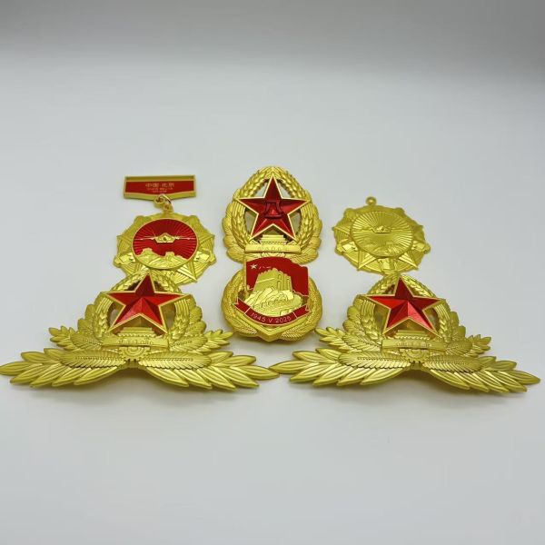 Soviet Red Star Order Enamel Pin, Russian Medal Badge, Communist Collectible