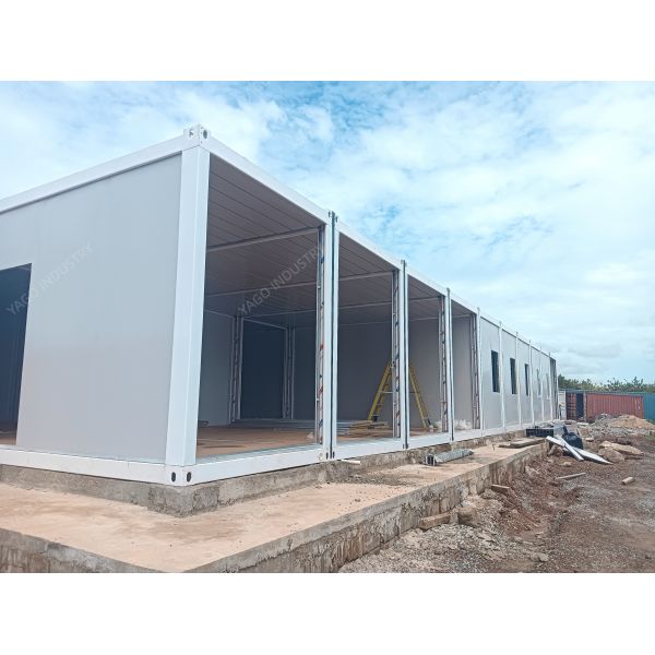 Quick Assembly Site Temporary Construction Camp Shipping Container Welfare Unit