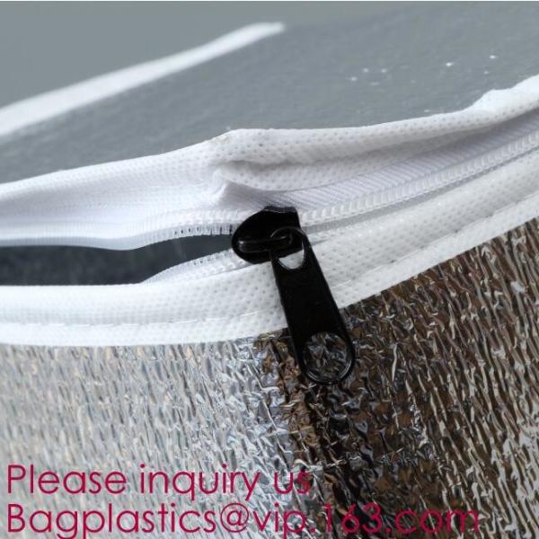Factory Thermal Bag For Food, Cold Thermal Insulated Lunch Cooler Bag,Grocery Food Delivery Extra Large Insulated Non Wo