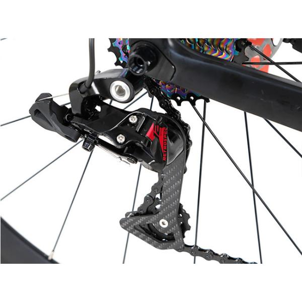 велосипед волокна углерода колеса 700x25C гибридный, рамка размера XL велосипеда кадра 45cm стабилизированная