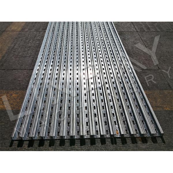 Galvanized Steel Channel Roll Forming Machine 18kw 	5T