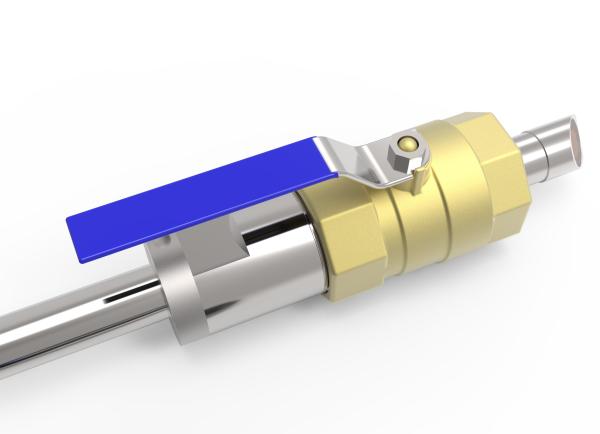 Industrial Carbon Steel Insertion Ultrasonic Flowmeter with 16 Light Tactile Keys