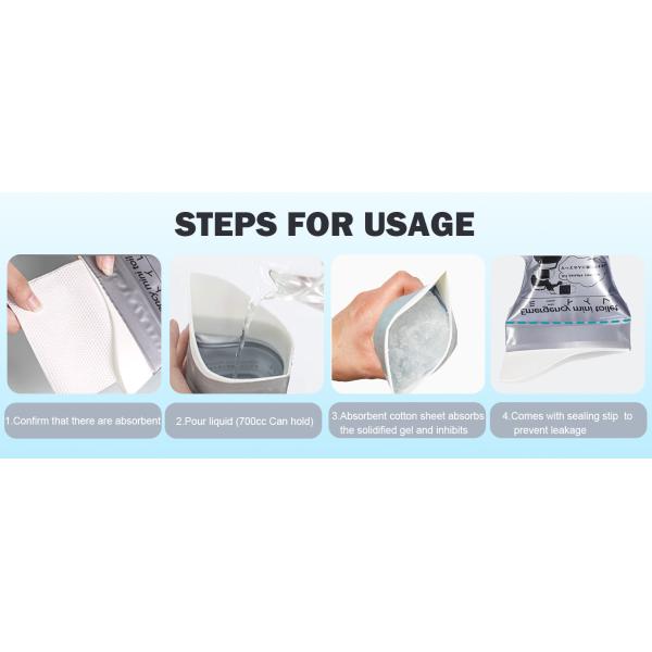 Emergency Urinal Bag, Pack Portable Camping Pee Bags, Travel Pee Bags, Traffic Jam Emergency Portable Urine