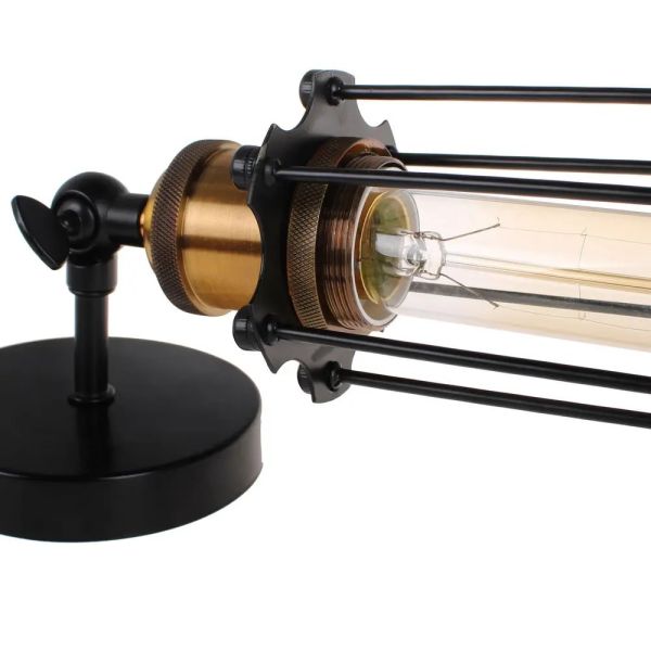 Corridor Staircase Restaurant Loft Bedroom Bedside Lamp Retro Industrial Iron Wall Light(WH-VR-144)