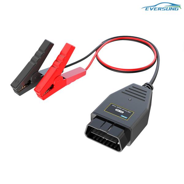 2cm Width Car Spares Parts ECU Connector OBD2 Battery Memory Saver 12v