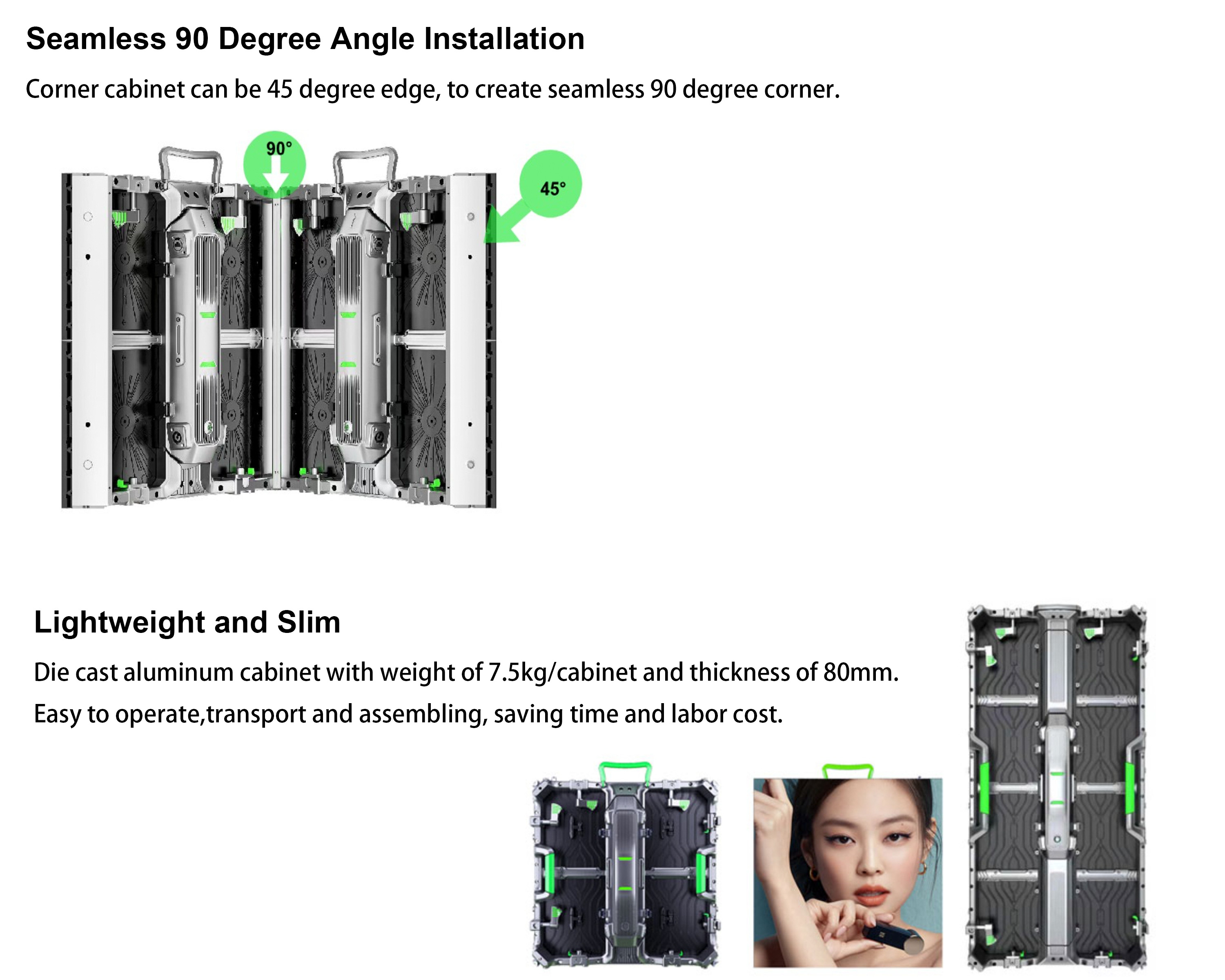250х250мм Glory Series Stage Rental Led Display Быстрая гибкая установка и обслуживание
