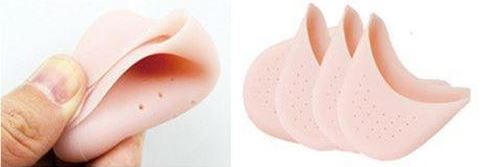 Ballet Shoe Foot Pads,Highly breathable ballet pointe shoes wear foot care dancing gel silicone toe pads