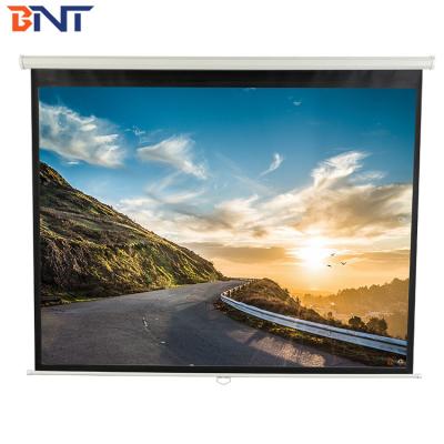 High Gain Electric Projector Screen , 84 Inch Remote Control Projector Screen