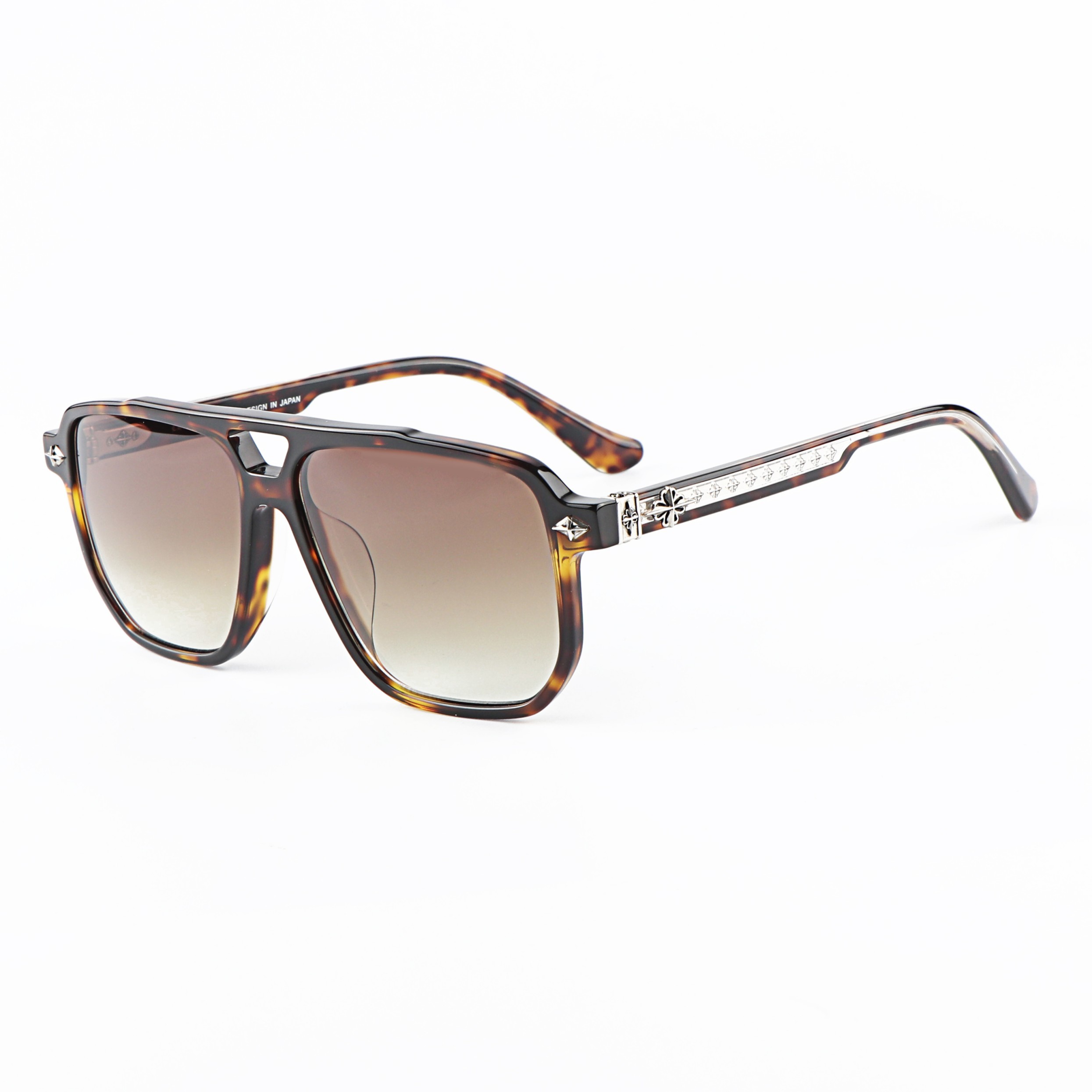2026 Wholesale Side logo Men Women Private Label Lens Travel Comfortable Double Bridge Unisex Sunglasses Guangdong Manufacturer