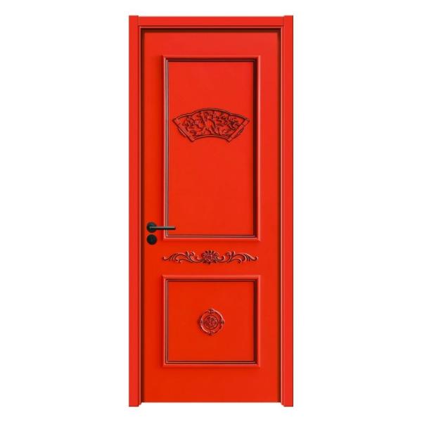 Painting WPC Door Durable Low Maintenance And Environmentally Friendly