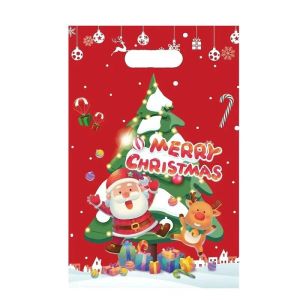 Heat Sealable Plastic Packaging Bag With Irregular Shape And Ziplock Closure