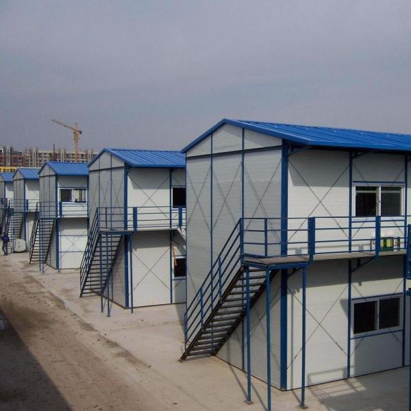 15-35 years fireproof glass wool sandwich panel prefabricated house for worker house