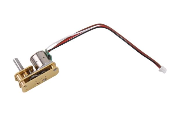 VSM10-817G Geared Stepper Motor 2 Phases With 10*24 Mm Horizontal Gearbox