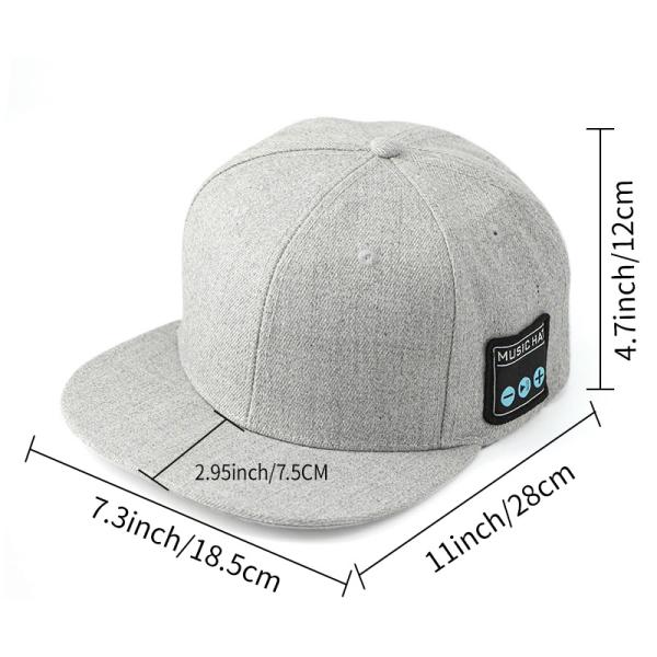 Wireless Bluetooth Hat Dual speakers outdoor sports baseball cap
