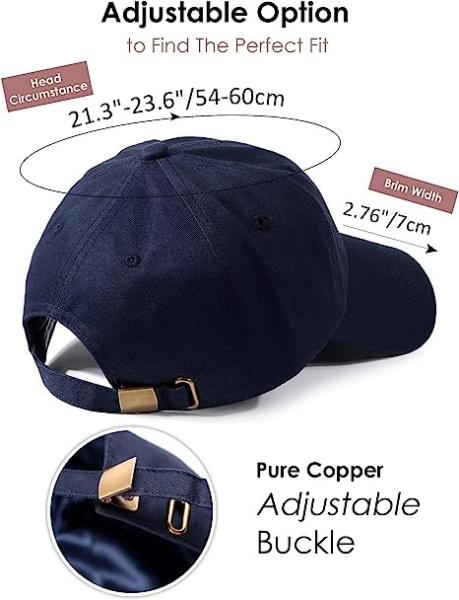 Oversize XXL Baseball Cap for Big Heads  Extra Large Low Profile Dad Hat Sports Cap Adjustable Strapback Hat