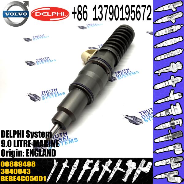 High Quality Diesel Fuel Injector BEBE4C05001 889498 00889498 for VOL 9L 9.0 LITRE MARINE