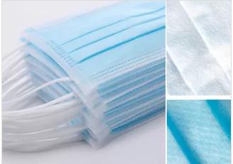 Single Use Surgical Medical Mask , High Filtration Earloop Surgical Mask For Healthcare