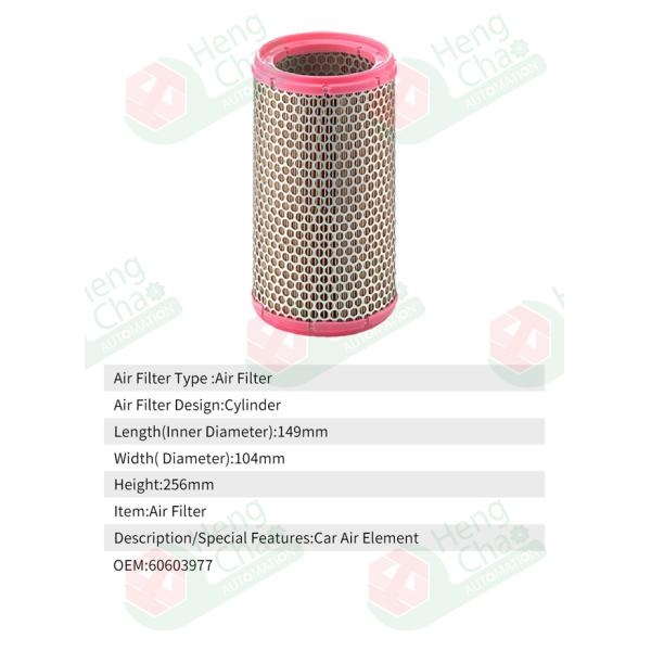 OEM 60603977 воздушного фильтра продукции машины продукции патрона фильтра