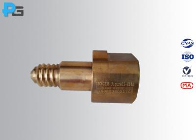 Calibre durável E14 do tampão da lâmpada, certificação do calibre de tomada CNAS da linha