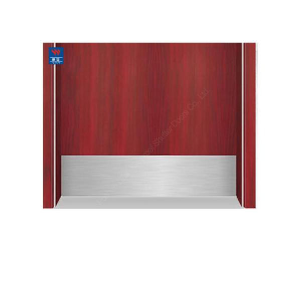 Огнеупорная внутренняя стеклянная деревянная дверь