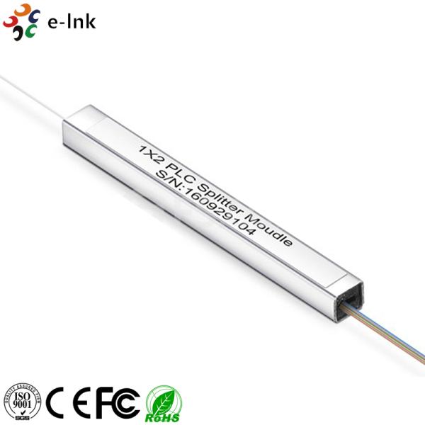 Pérdida de inserción baja de la fibra de la longitud de onda 1260nm 1650nm del divisor desnudo del PLC