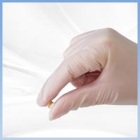 Gants libres de PVC de ménage de latex jetable transparent médical de gants