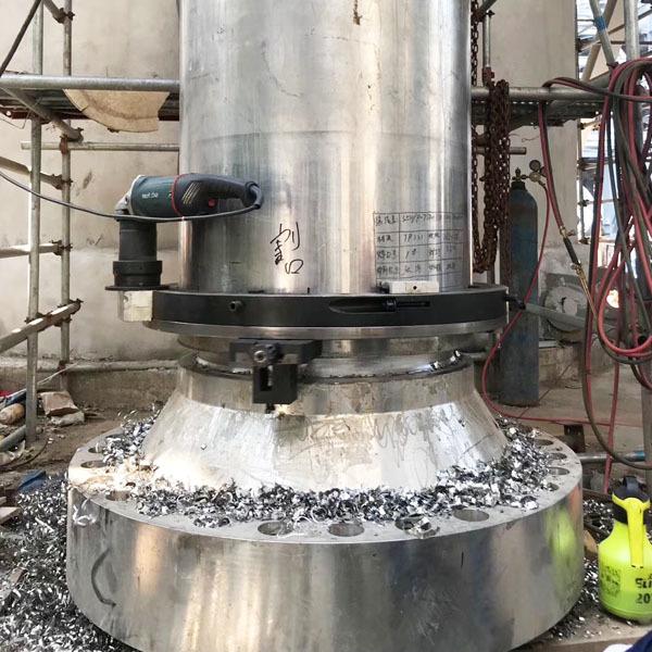 Máquina biseladora de corte de 16 pulgadas, máquina biseladora duradera para tuberías