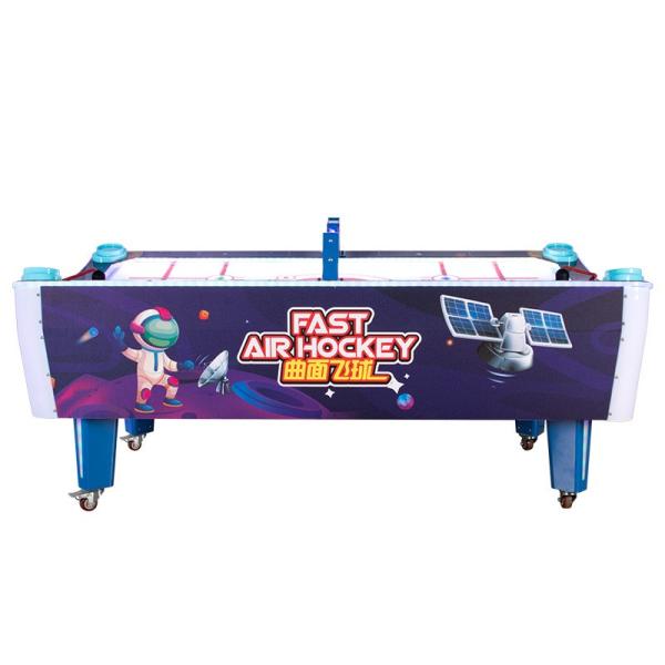 Jogos Indoor Arcade Air Hockey Table Metal Acrílico Material Plástico