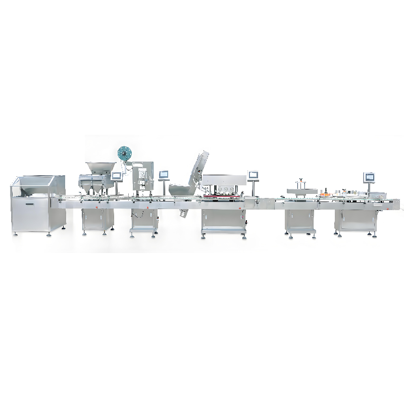 Bottling Pharmaceutical Packaging Lines SUS316  Tablet Counting And Filling Machine