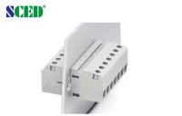 alimentación de la echada 10.1m m de 600V 65A a través del conector del bloque de terminales, sola cubierta 2P-24P