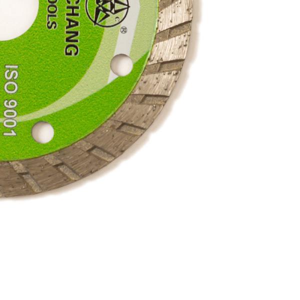105mm 4 Turbo Diamond Blade For 20mm Thick Porcelain 20mm Bore