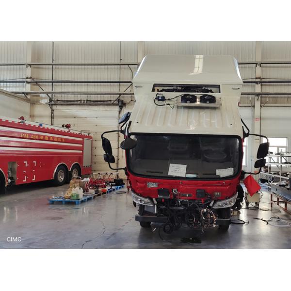 4x2 Drive 309kw 1800L Water Class B Foam Fire Trucks