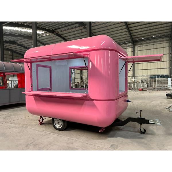 Wecare Food Van Car Food Carts Manufacturers Fully Equipped Mobile Concession Trailer