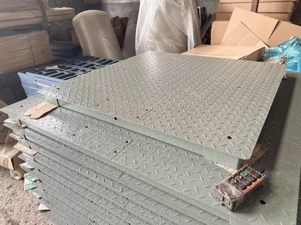 Échelle numérique bleue de 3 tonnes 1,2x1,2 m